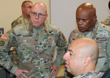 National Guard senior enlisted advisor visits Colorado Guard space and missile defense units