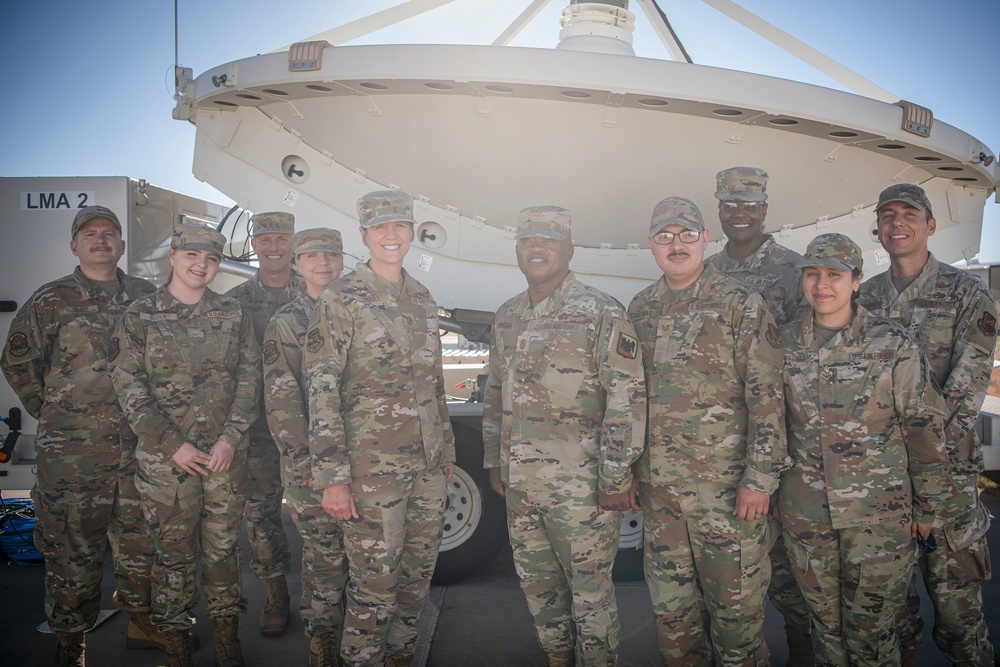 National Guard senior enlisted advisor visits Colorado Guard space and missile defense units