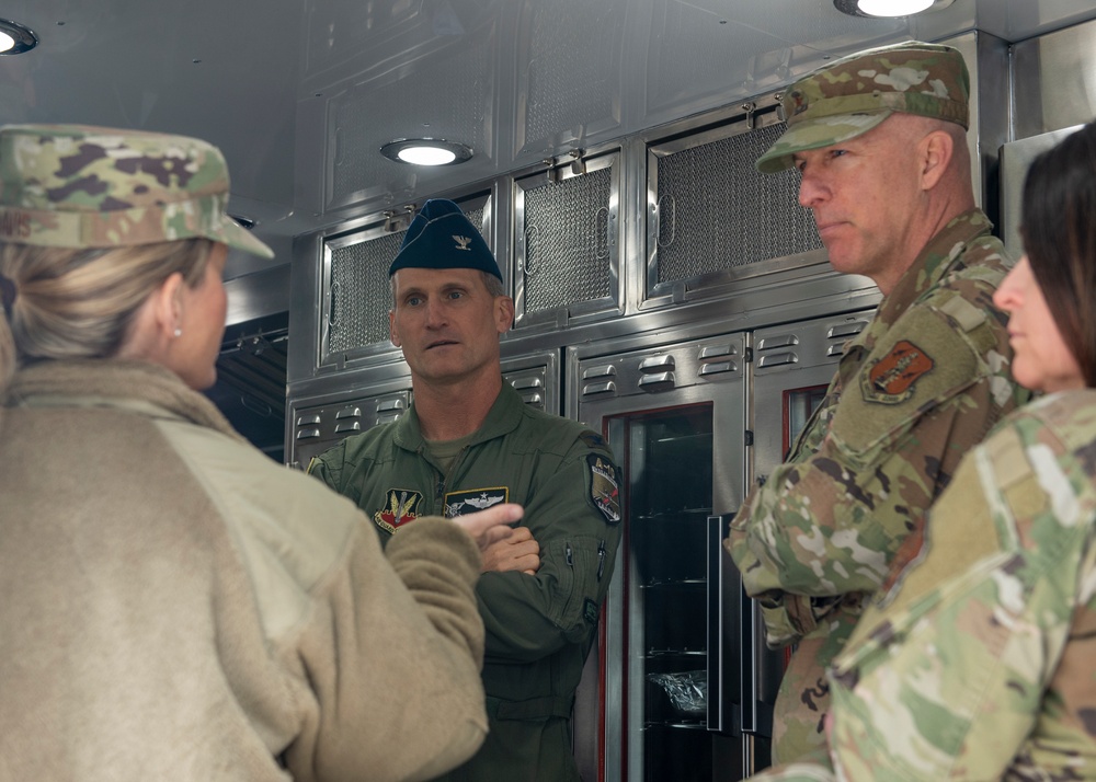 124th Services Flight Unveil New Disaster Relief Mobile Response Kitchen