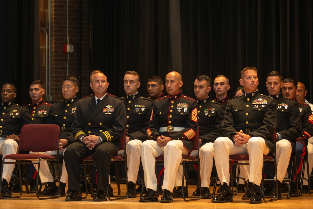 The Basic School Bravo Company 2-22 Graduation