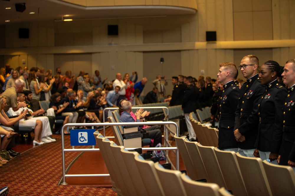 The Basic School Bravo Company 2-22 Graduation