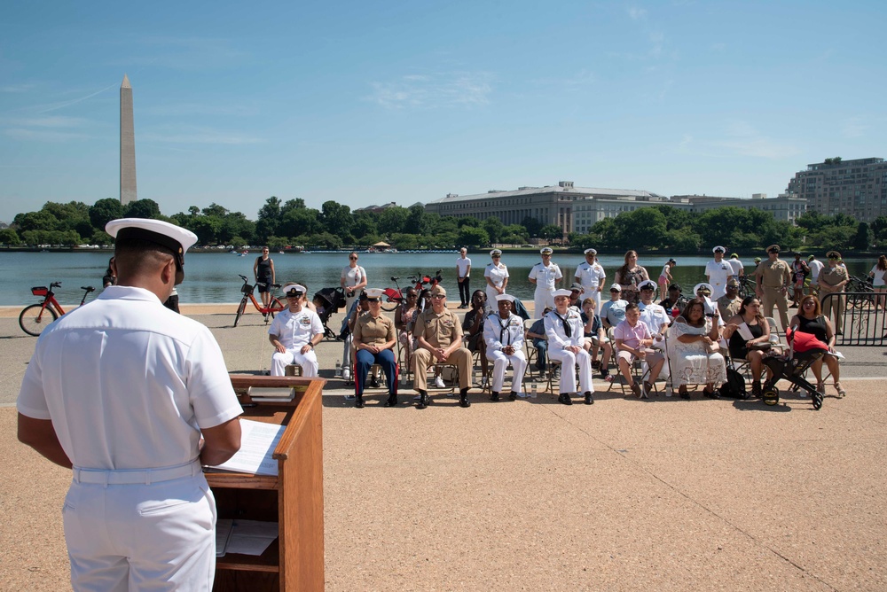 HMC Sandoval Commissioning Ceremony