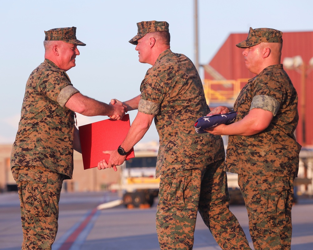 VMX-1 Change of Command