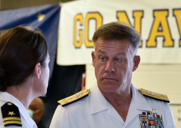 NMRTC, Bethesda, Supports the U.S. Naval Academy with In-Processing for Plebe Summer