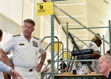 NMRTC, Bethesda, Supports the U.S. Naval Academy with In-Processing for Plebe Summer