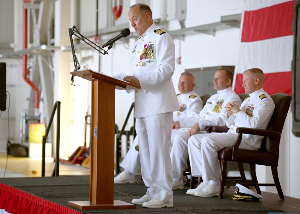 CTF 67 Holds Change of Command Ceremony