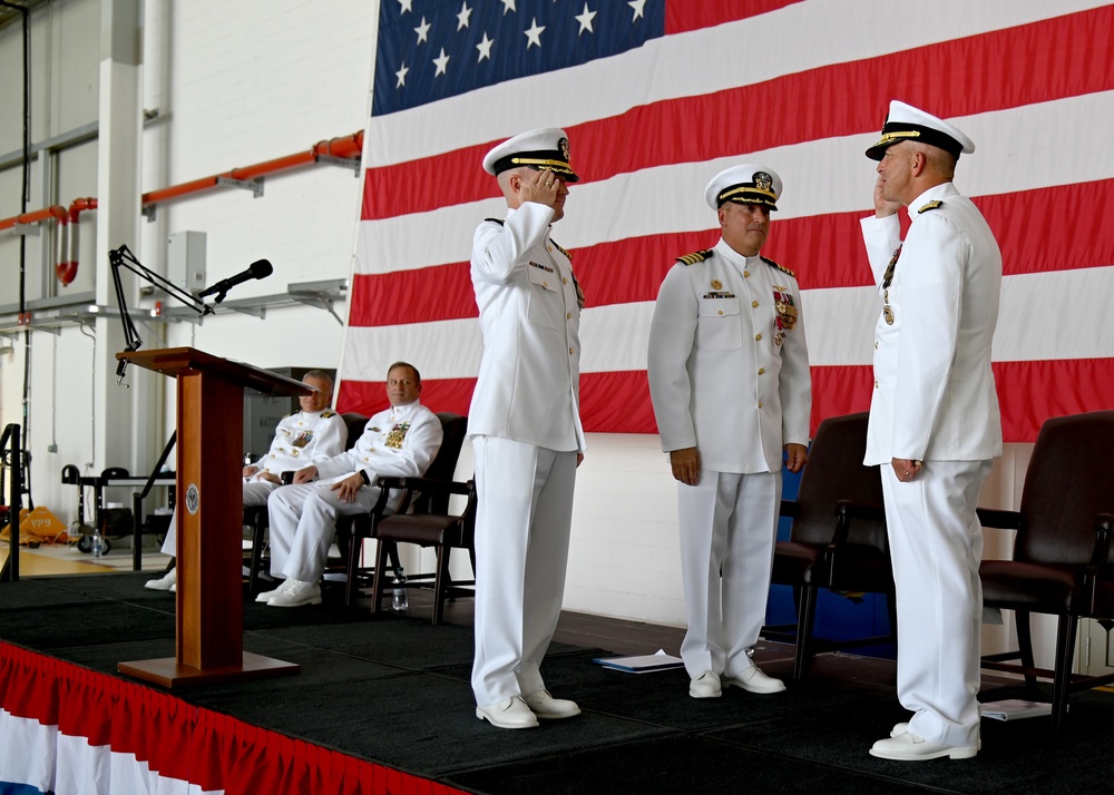 CTF 67 Holds Change of Command Ceremony