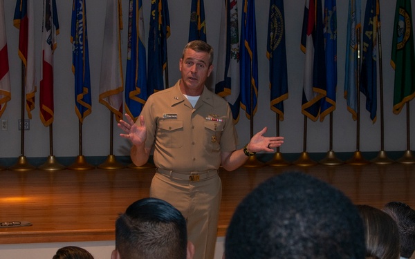 CNETC Visits LDO/CWO Academy