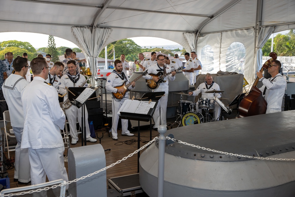 RIMPAC Opening Ceremony band performance