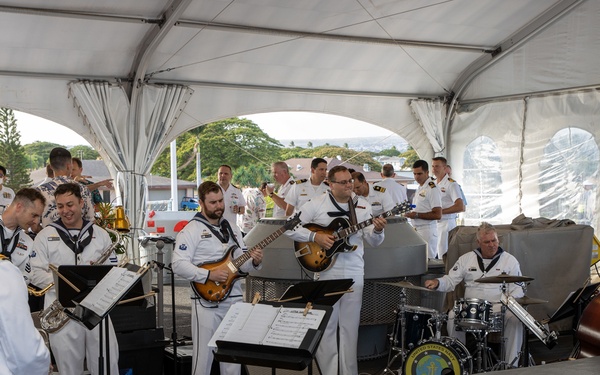 RIMPAC Opening Ceremony band performance