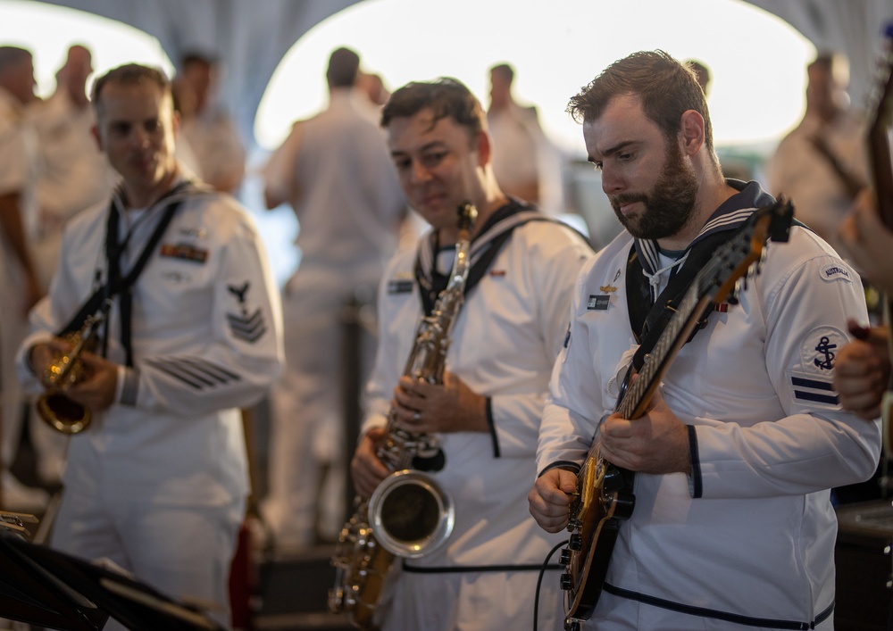 RIMPAC Opening Ceremony band performance