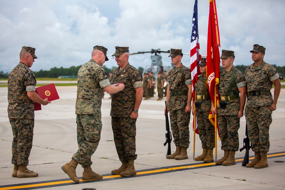 Lt. Col. Roger Holliday's Retirement Ceremony