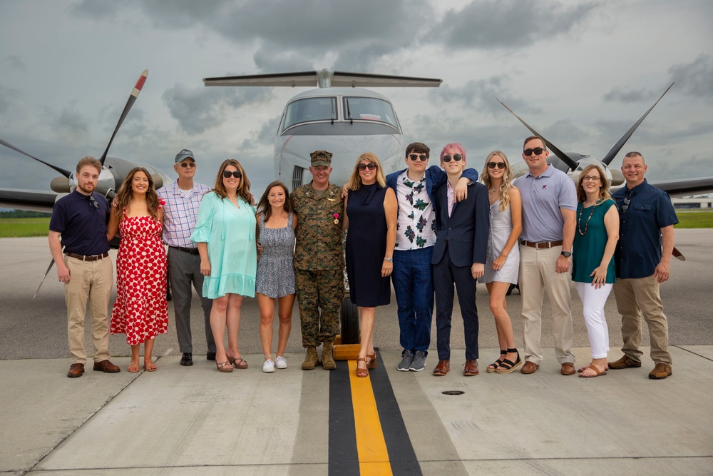 Lt. Col. Roger Holliday’s Retirement Ceremony