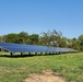 Solar array at Sylvan Park, Wilson Lake, Kansas