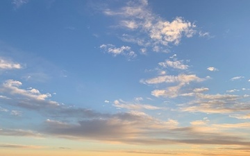 TRACEN Petaluma Skyline Sunset
