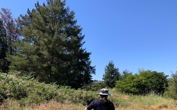 TRACEN Petaluma engineers walk grounds during inspection