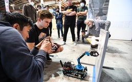 Local College Students Aid Navy Research by Building Robots to Navigate Ship Obstacles
