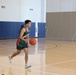 U.S. Navy Sailors from Abraham Lincoln, Chafee participate in a basketball game during RIMPAC 2022