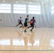 U.S. Navy Sailors from Abraham Lincoln, Chafee participate in a basketball game during RIMPAC 2022