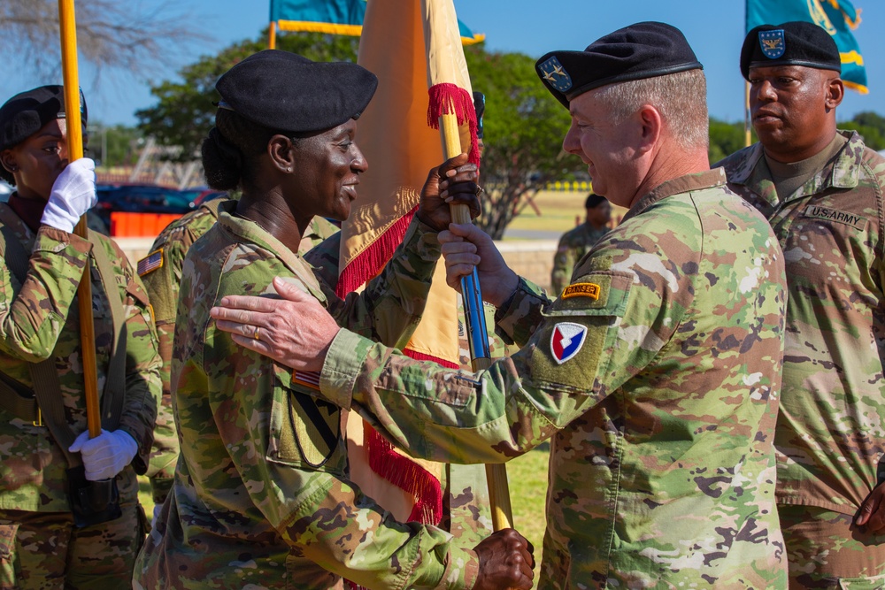 407th Army Field Support Brigade Change of Command Ceremony