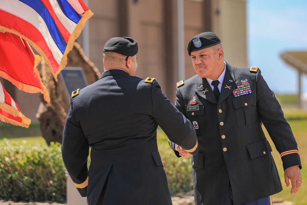 Hawaii Army National Guard Col. David R. Hatcher II Promotion Ceremony