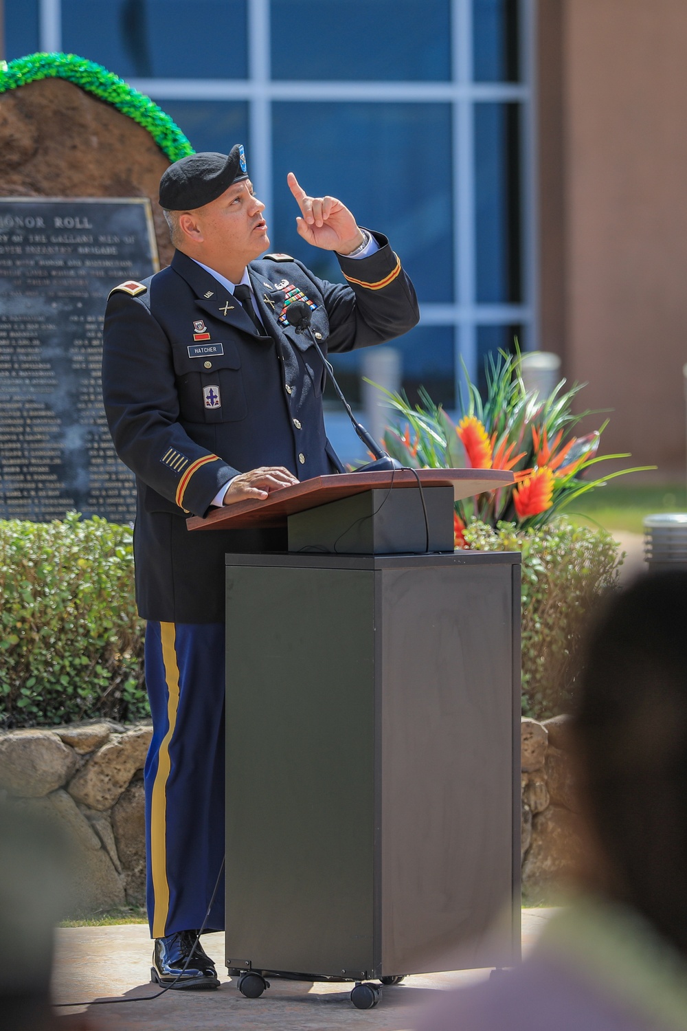 Hawaii Army National Guard Col. David R. Hatcher II Promotion Ceremony