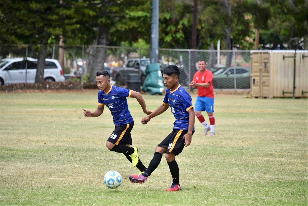 RIMPAC 2022: Indonesian Navy vs Chilean Navy Soccer Match