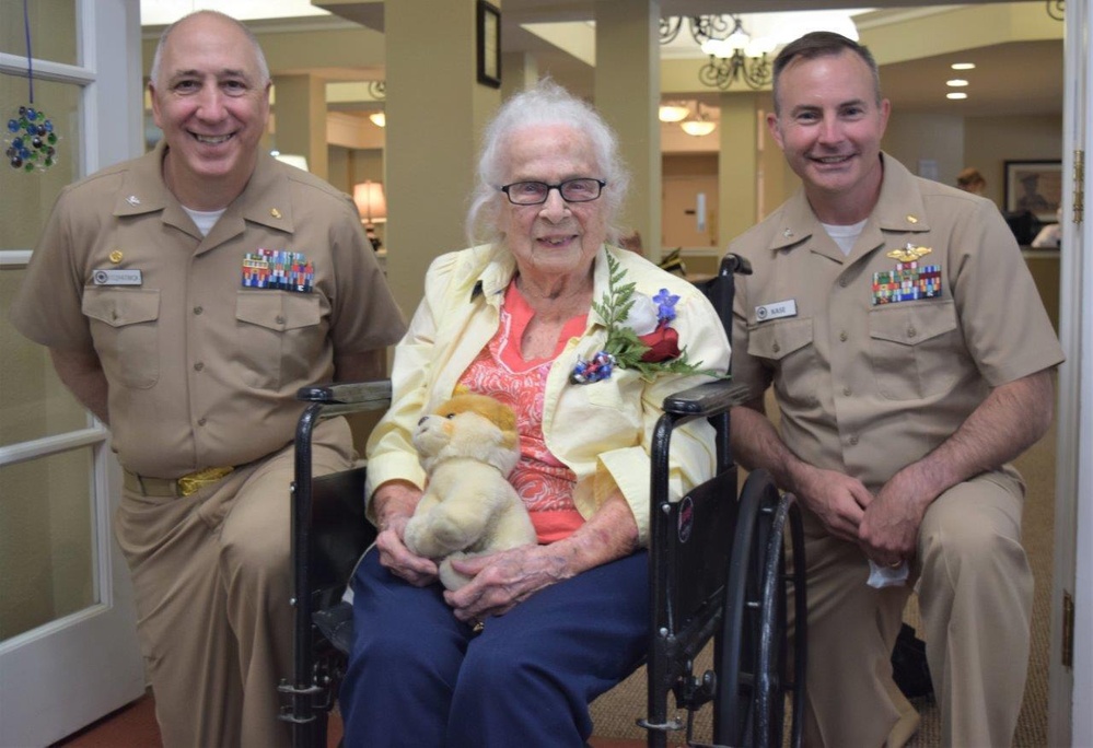 WWII Navy Nurse Corps officer and Bremerton resident feted on 102nd Birthday