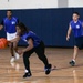 USS Abraham Lincoln, CNS Almirante Lynch compete in a basketball game during RIMPAC 2022