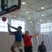 USS Abraham Lincoln, CNS Almirante Lynch compete in a basketball game during RIMPAC 2022