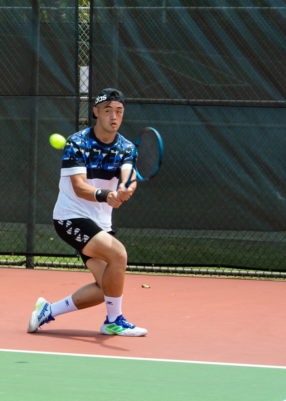 Sailors participates in Tennis Tournament During Rim of Pacific (RIMPAC) 2022