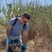 USS Hershel "Woody" Williams (ESB 4) Sailors Participate In a Beach Clean Up Event