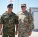 Commander of the 101st Airborne Division (Air Assault) travels to Greece to observe the port operations