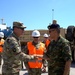 Commander of the 101st Airborne Division (Air Assault) travels to Greece to observe the port operations