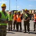 Commander of the 101st Airborne Division (Air Assault) travels to Greece to observe the port operations