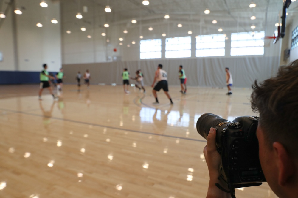 Mass Communication Specialists cover RIMPAC sports events