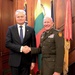 Adjutant General of Pennsylvania meets with President of Lithuania