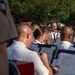 Fort Sam's Own 323d Army Band and the 78th Army Reserve Band perform together at the Alamo