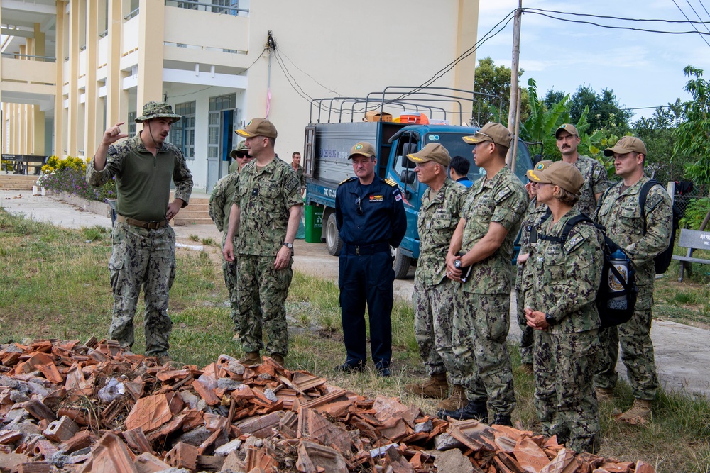 Commander, CTF 73 tours Vietnam during Pacific Partnership 2022