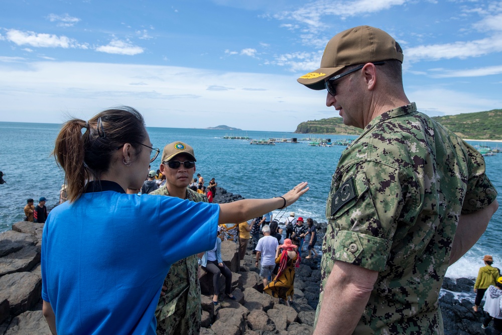 Commander, CTF 73 tours Vietnam during Pacific Partnership 2022