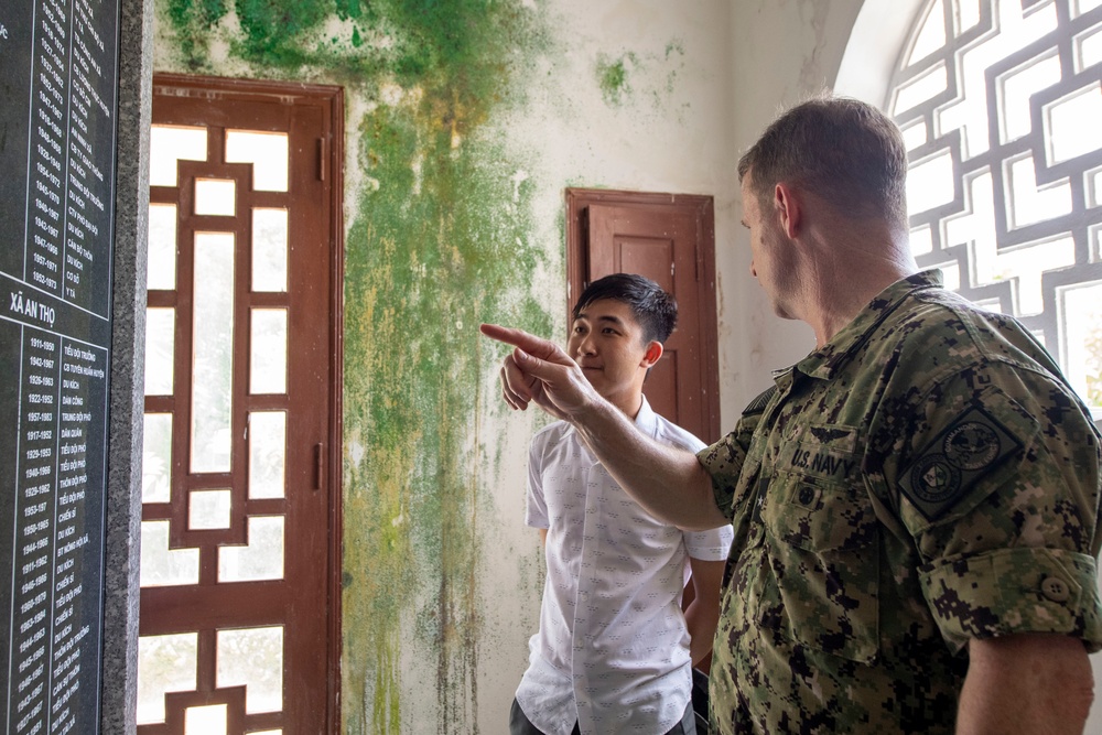 Commander, CTF 73 tours Vietnam during Pacific Partnership 2022