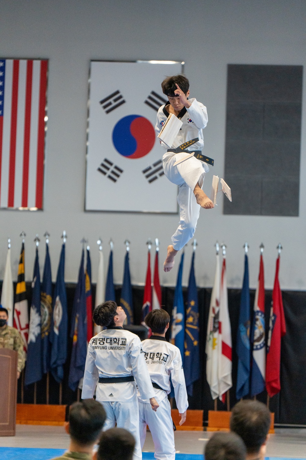 KATUSA Friendship Week lifts off with taekwondo demonstration