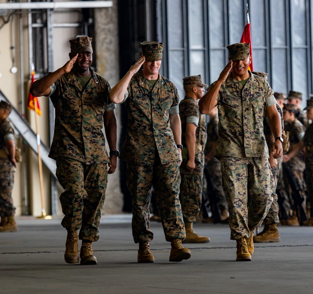 Marine Wing Support Squadron 171 Change Of Command