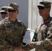 1st Stryker Brigade Combat Team, 4th Infantry Division, Transfer Of Authority Ceremony to 1st Brigade Combat Team, 10th Mountain Division, May 27, 2022, at Erbil Air Base, Iraq.