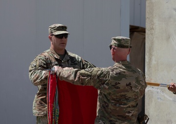 1st Stryker Brigade Combat Team, 4th Infantry Division, Transfer Of Authority Ceremony to 1st Brigade Combat Team, 10th Mountain Division, May 27, 2022, at Erbil Air Base, Iraq.