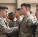 CJTF-OIR’s Task Force Santiago conducts a Soldier sleeve insignia ceremony June 22, 2022, at Union III Forward Operating Base, Iraq