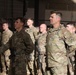 CJTF-OIR’s Task Force Santiago conducts a Soldier sleeve insignia ceremony June 22, 2022, at Union III Forward Operating Base, Iraq