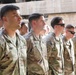 CJTF-OIR’s Task Force Santiago conducts a Soldier sleeve insignia ceremony June 22, 2022, at Union III Forward Operating Base, Iraq