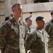 CJTF-OIR’s Task Force Santiago conducts a Soldier sleeve insignia ceremony June 22, 2022, at Union III Forward Operating Base, Iraq