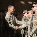 CJTF-OIR’s Task Force Santiago conducts a Soldier sleeve insignia ceremony June 22, 2022, at Union III Forward Operating Base, Iraq